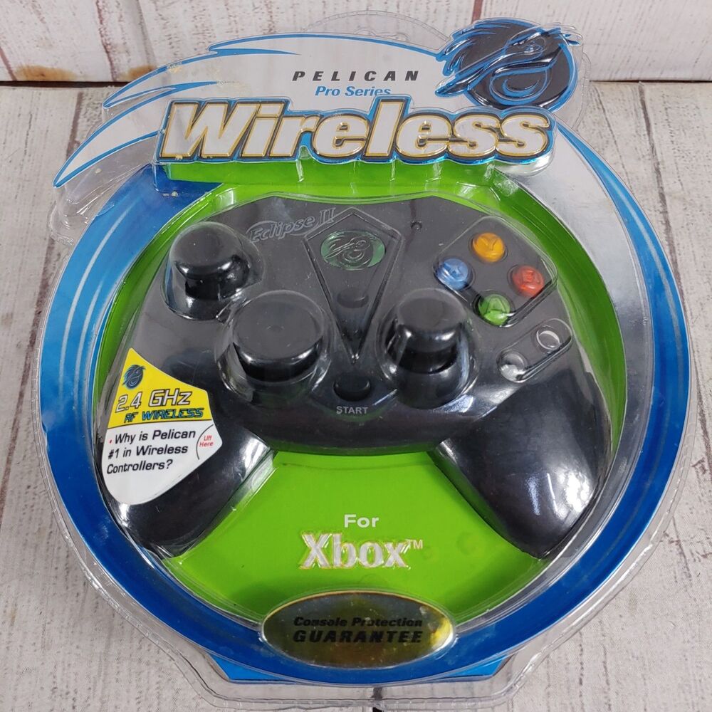 BRAND NEW - Pelican Eclipse II PL-2020 Wireless Xbox Controller Black w Receiver